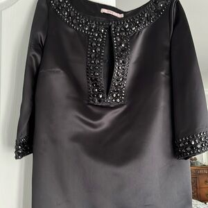 Red Valentino embellished shift dress